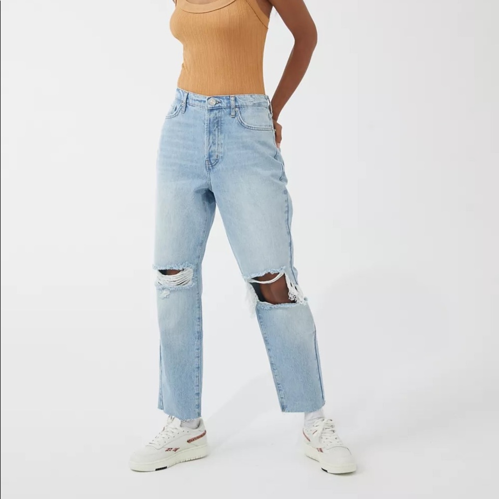 BDG High-Waisted Slim Straight Jeans